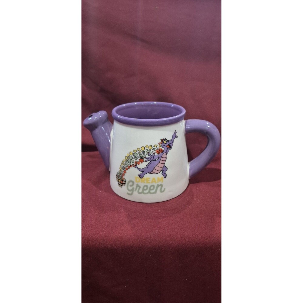 Disney EPCOT 2020 Flower & Garden Festival Passholder Ceramic Figment Mug NEW